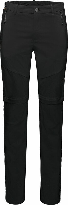 Spodnie outdoorowe Mammut Hiking Zip Off Men Black 46 Spodnie outdoorowe (Uszkodzone)