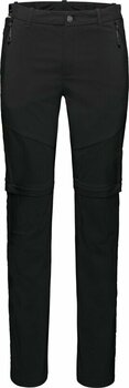 Spodnie outdoorowe Mammut Hiking Zip Off Men Black 46 Spodnie outdoorowe (Uszkodzone) - 1