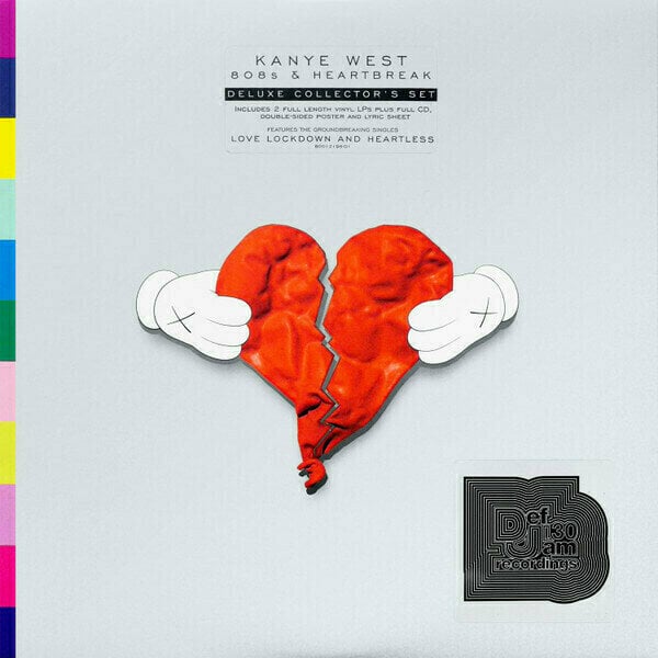 Vinyl Record Kanye West - 808s & Heartbreak (2 LP + CD)