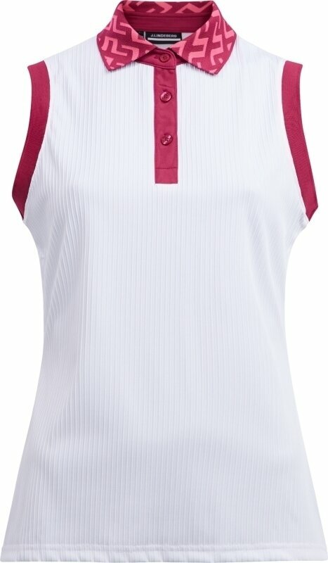 Облекло > Ризи за поло J.Lindeberg Lale Sleeveless Golf Top White L
