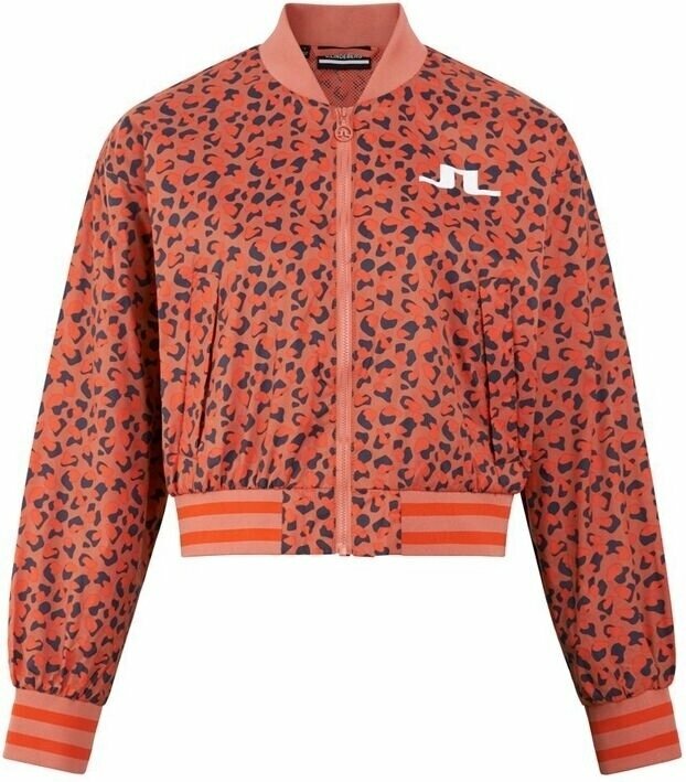 Облекло > Връхни дрехи J.Lindeberg Audrey Golf Jacket Print Faded Rose Animal S
