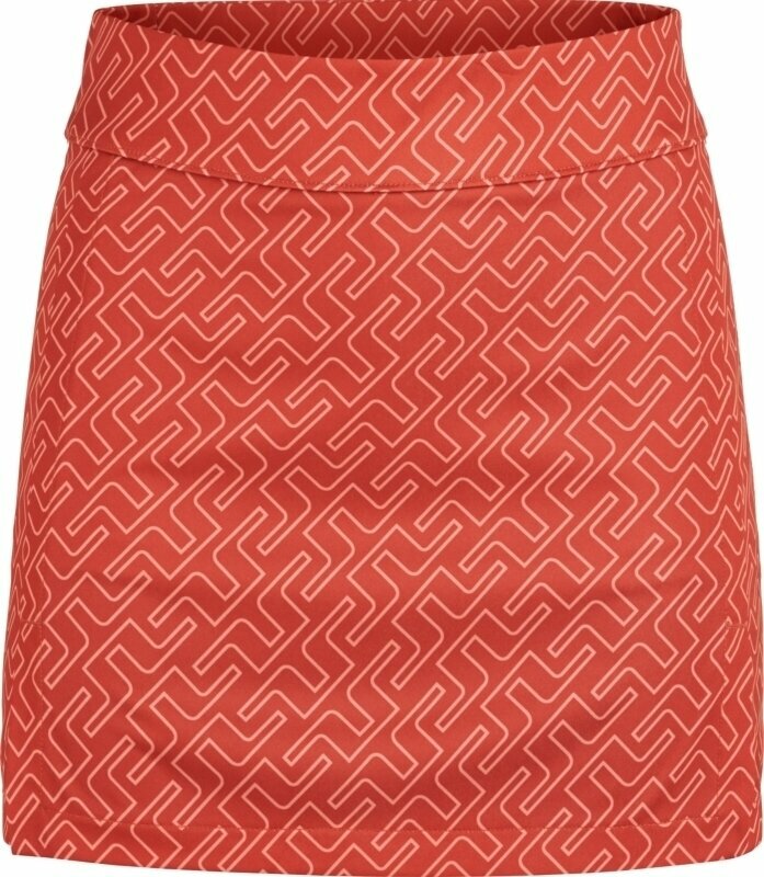 Suknja i haljina J.Lindeberg Amelie Print Golf Skirt Faded Rose Bridge Monogram S