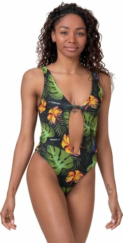 Badetøj til kvinder Nebbia High-Energy Monokini Jungle Green M