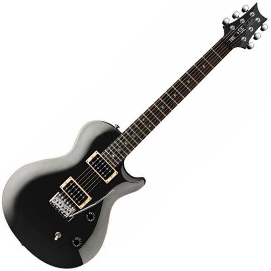 Elektrische gitaar PRS SE SINGLECUT TREM Black