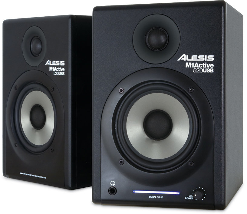 2-pásmový aktívny štúdiový monitor Alesis M1 Active 520 USB