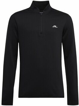 Hoodie/Sweater J.Lindeberg Tech Bridge Golf Mid Layer Black S Sweatshirt - 1