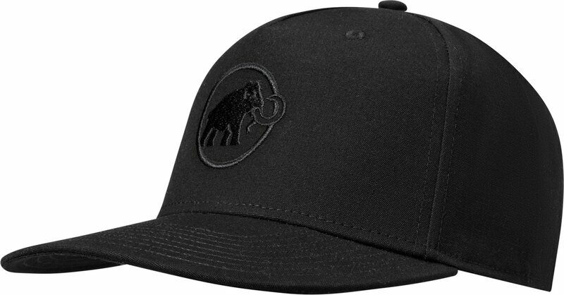 Cappello da baseball Mammut Massone Cap Black/Black L/XL Cappello da baseball
