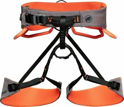Imbracatura da arrampicata Mammut Comfort Fast Adjust Women XS Shark/Safety Orange Imbracatura da arrampicata - 1