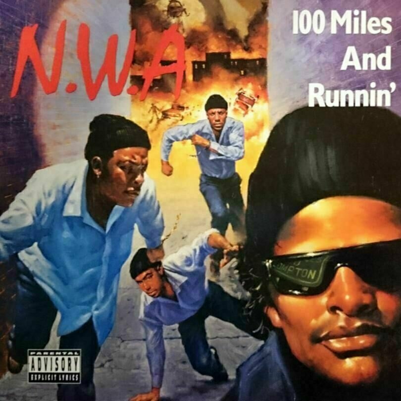 LP N.W.A - 100 Miles And Runnin' (3D Cover) (LP)