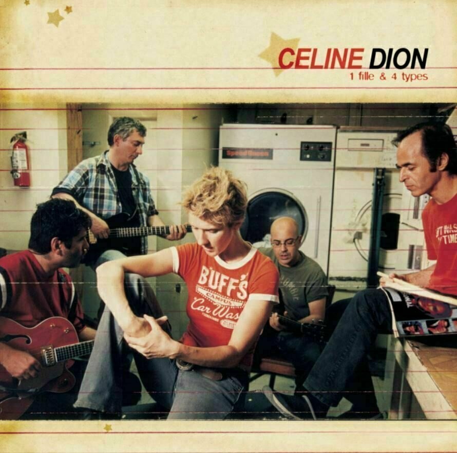 Disque vinyle Celine Dion - 1 Fille & 4 Types (LP)