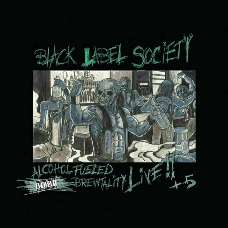 Disque vinyle Black Label Society - Alcohol Fueled Brewtality (2 LP)