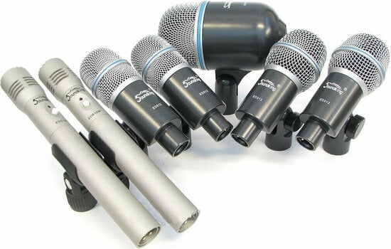 Conjunto de microfones para bateria Soundking E07W Conjunto de microfones para bateria - 1