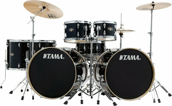 Ακουστικό Ντραμς Σετ Tama IE72ZH8W-HBK Hairline Black Ακουστικό Ντραμς Σετ - 1
