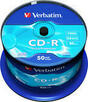 Verbatim CD-R 700MB 52x 50pcs 43351 CD Mediu Retro