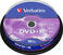 Ρετρό μέσο ενημέρωσης Verbatim DVD+R AZO Matt Silver 4,7GB 16x 10pcs 43498