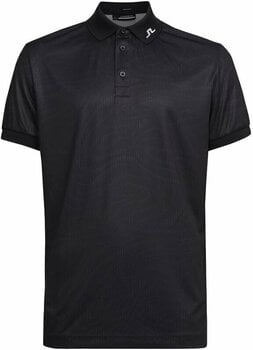 Риза за поло J.Lindeberg KV Regular Fit Print Black Spiral Camou 2XL - 1