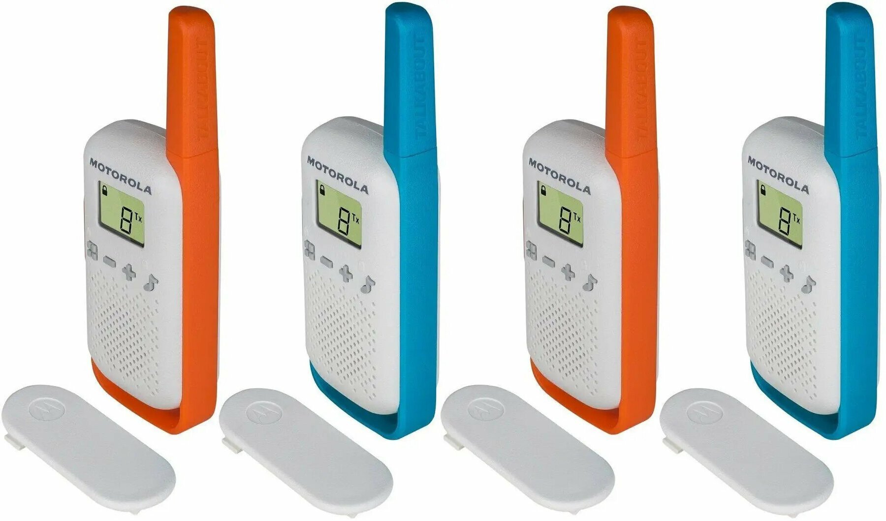 VHF радиостанция Motorola T42 WALKIE TALKIE Quad 4pcs
