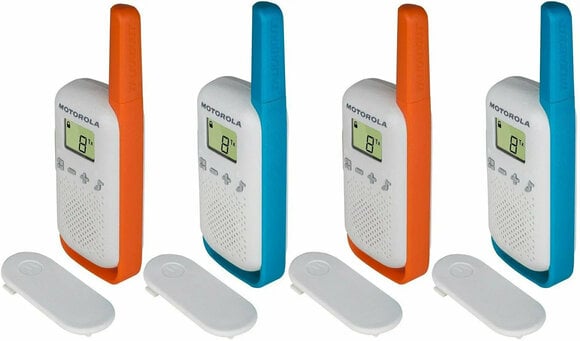 VHF radio Motorola T42 WALKIE TALKIE Quad 4pcs - 1