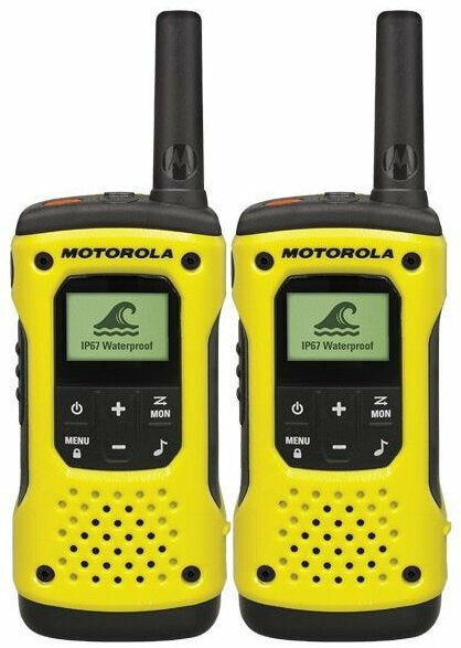 Funkgerät für Boot Motorola T92 H2O TALKABOUT Black/Yellow 2pcs