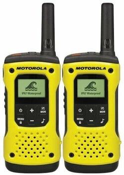 Marine VHF Motorola T92 H2O TALKABOUT Black/Yellow 2pcs - 1