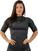 Fitness T-shirt Nebbia Python SnakeSkin Mid Sleeve T-Shirt Sort XS Fitness T-shirt