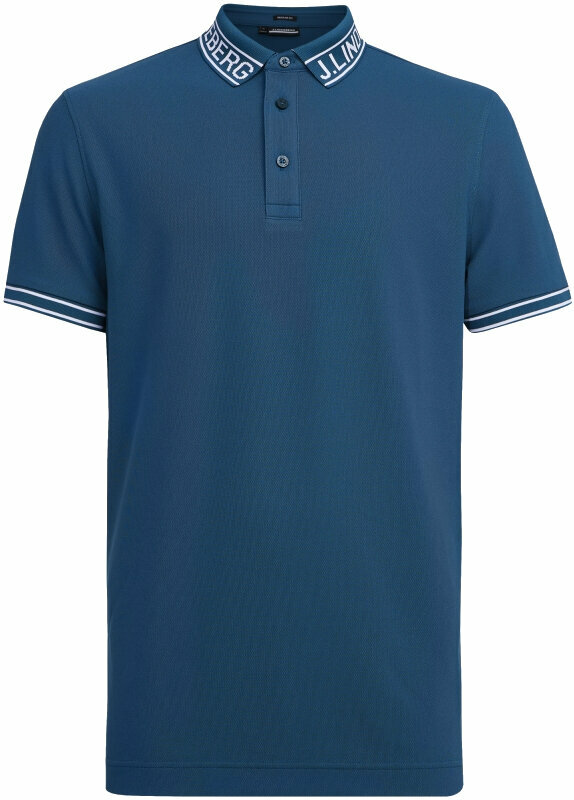 Облекло > Ризи за поло J.Lindeberg Austin Regular Golf Polo Moroccan Blue XXL