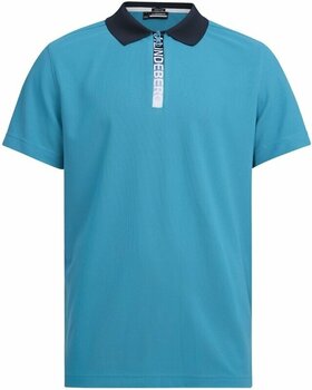 Polo Shirt J.Lindeberg Brayden Regular Fit Golf Polo Enamel Blue XL Polo Shirt - 1