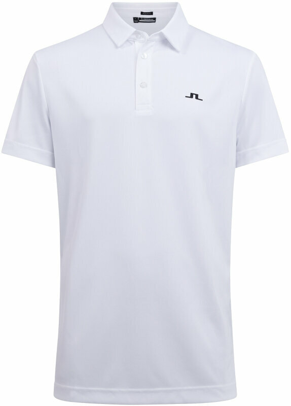 Polo trøje J.Lindeberg Peat Regular Fit White L Polo trøje