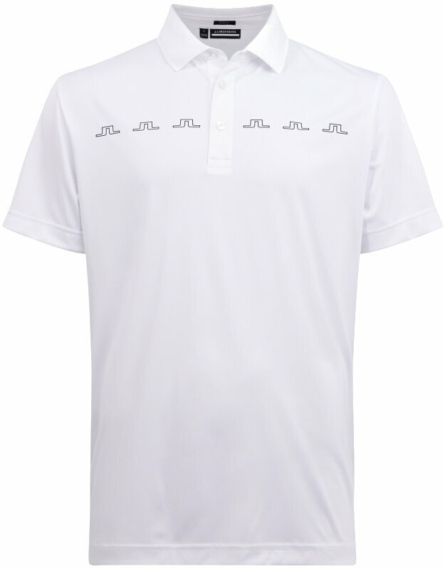 Облекло > Ризи за поло J.Lindeberg Zip Slim Fit Golf Polo White XL