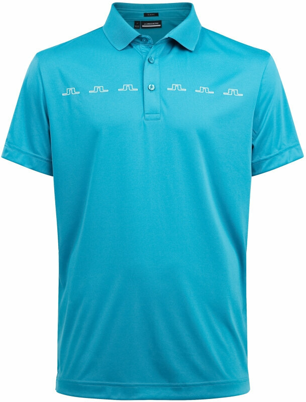 Облекло > Ризи за поло J.Lindeberg Zip Slim Fit Golf Polo Enamel Blue XL