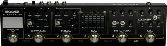 Multi-effet guitare MOOER Black Truck - 1
