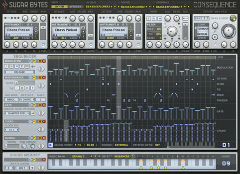 VST Instrument studio-software SugarBytes Consequence (Digitaal product) - 1