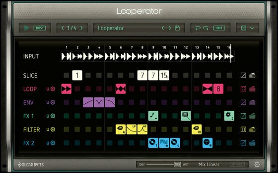 Logiciel de studio Plugins d'effets SugarBytes Looperator (Produit numérique) - 1