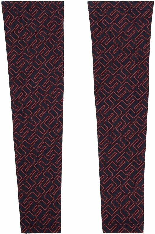 Abbigliamento termico J.Lindeberg Enzo Golf Print Sleeves Ketchup Bridge Monogram S/M