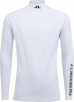 Thermal Clothing J.Lindeberg Aello Soft Compression Top White/Black S - 1