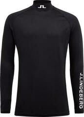 Thermal Clothing J.Lindeberg Aello Soft Compression Top Black 3XL Термо Облекло