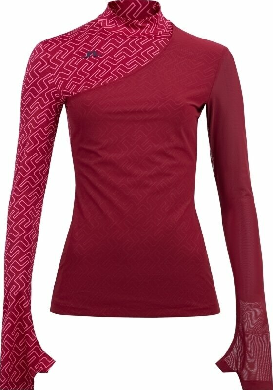 Облекло > Ризи за поло J.Lindeberg Jemina Golf Top Hot Pink Bridge Monogram XS