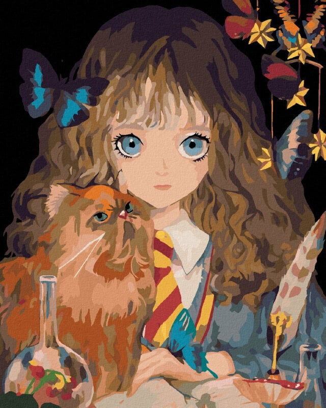 Zuty Pictură pe numere Hermione și Șmecherilă