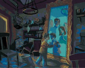 Malowanie po numerach Zuty Malowanie po numerach Harry Potter i wyblakłe lustro