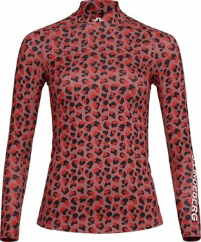 Thermo ondergoed J.Lindeberg Asa Print Soft Compression Top Faded Rose Animal L - 1