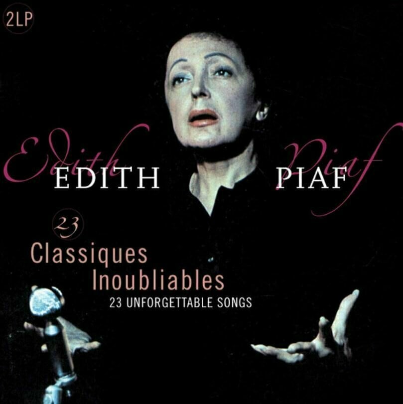 Disco de vinilo Edith Piaf - 23 Classiques Inoubliables (Best Of) (2 LP)