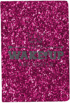 Art and Creative Set Paso Polska Notebook With Glitter Cover A5 Wake Up - 1