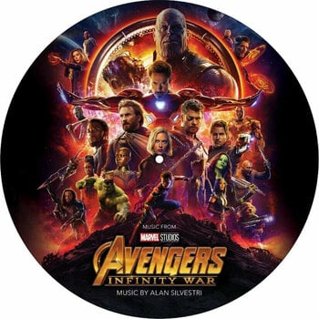 Vinyylilevy Alan Silvestri - Avengers Infinity War Soundtrack (Picture Disc) (LP) - 1