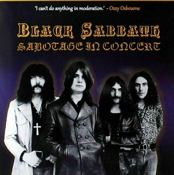 LP Black Sabbath - Sabotage In Concert (White Coloured) (2 x 10" Vinyl) - 1