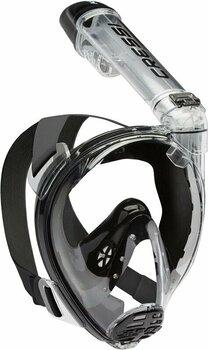 Diving Mask Cressi Knight Full Face Mask Black/Clear S/M - 1