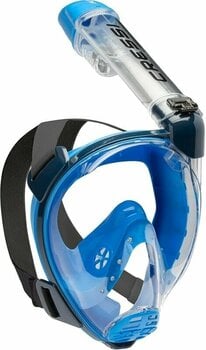 Маска за плуване Cressi Knight Full Face Mask Light Blue/Dark Blue M/L (B-Stock) #950426 (Повреден) - 1