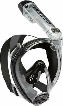 Diving Mask Cressi Knight Full Face Mask Black/Clear M/L - 1