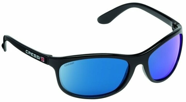 Watersportbril Cressi Rocker Black/Mirrored/Blue Watersportbril