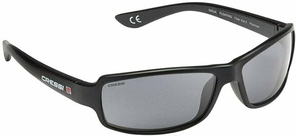 Glasögon för segling Cressi Ninja Black/Mirrored/Green Glasögon för segling - 1