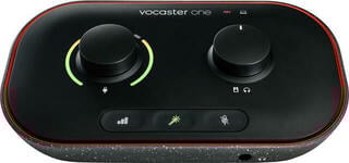Podcast Mixer Focusrite Vocaster One Black Podcast Mixer